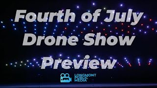 Fourth of July Drone Show Show Preview [upl. by Lotsirk]