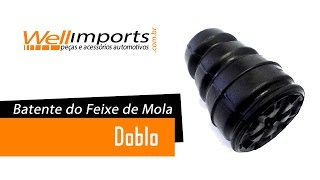 Batente do Feixe de Mola Fiat Doblo [upl. by Aikemat]