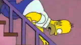 Homer fällt 10 Minuten die Treppe runter [upl. by Kceb]