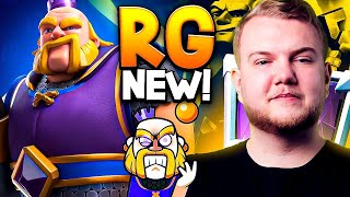 NEW META RG DECK IN CLASH ROYALE [upl. by Garris]