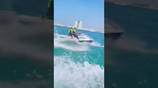 HKU Yachts amp Water Sports Dubai  Jet Ski Ride in Dubai  Contact971567838326 dubai jetski uae [upl. by Anelaf]