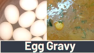 Easy amp Simple Egg Gravy Recipe Muttai Kulambu Recipe [upl. by Mercie]