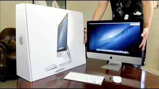 Late 2013 27inch iMac Unboxing and Specs HD [upl. by Millham476]