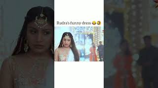 oh my god rudras dress 🤣🤣🤣 ishqbaaz  youtube trending shorts [upl. by Giacopo]