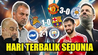 MAN UNITED LUPA CARA KALAH ARSENAL CHELSEA IMBANG BARCELONA DAN MAN CITY KOMPAK MASUK GOA WKWKWK [upl. by Aitnuahs]