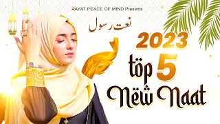 Superhit Naat Sharif  Naat Sharif  New Naat Sharif  Top 5 Urdu Naat Sharif  Islamic Naat Sharif [upl. by Arri556]