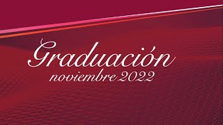 Graduaciones Utec 2022 Acto 2  11 noviembre [upl. by Oirelav239]