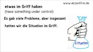 Redewendung etwas im Griff haben  have something under control [upl. by Seward]