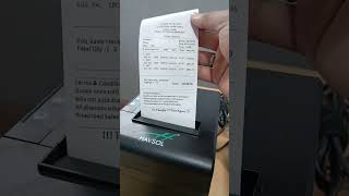 Customization with receipt thermal printer setup in marg erp margerp margerpsoftware margsoftware [upl. by Faustine849]