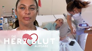 Blutzucker messen Lilly Beckers erster Patientenkontakt  Die HerzblutAufgabe  SAT1 [upl. by Airamesor]