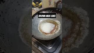 Brown milk cake recipe 😋 amreen Firoz Khan kichen ❤️💚 [upl. by Goodyear]