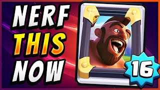 LEVEL 16 HOG RIDER DESTROYS CLASH ROYALE ⚠️ [upl. by Quirita]