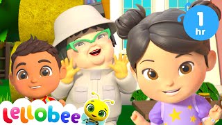 Happy Place  Lellobee by CoComelon  Sing Along  Nursery Rhymes and Songs for Kids [upl. by Werdnaed]