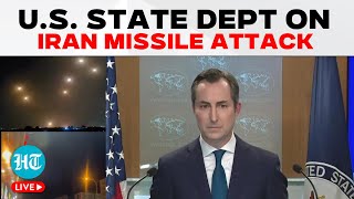 LIVE  US State Dept Briefing After Iran Missile Attack on Israel Iran Israel Lebanon Hezbollah [upl. by Leeann]