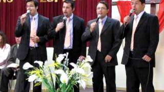 Cuarteto Hijos del Rey  En el monte calvario y Entonad un himno [upl. by Kcim]