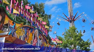 Kirmes in Delbrück  Katharinenmarkt 2023 [upl. by Dreda]