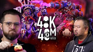 Night Lords look to skin Adeptus Mechanicus Warhammer 40k in 40m [upl. by Rayshell133]