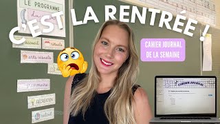 WEEKLY VLOG  Une rentrée épuisante amp ce que je fais la première semaine [upl. by Aneliram]