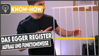 Das egger Register â€“ Aufbau amp Funktion [upl. by Llewellyn]