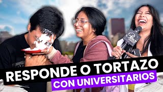 JUGANDO TORTAZO EN LA CARA CON UNIVERSITARIOS  Vitteri Ponce [upl. by Gabrila454]