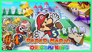 Paper Mario The Origami King Stream  Scorching Sandpaper Desert [upl. by Faubion]