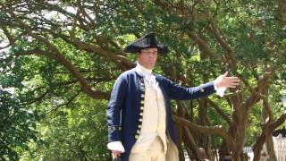 Colonial Williamsburg George Washington speech [upl. by Larochelle887]