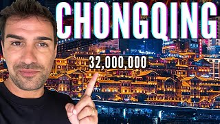 THE BIGGEST CITY ON EARTH 😱🇨🇳 CRAZY CHONGQING China vlog [upl. by Eiruam]