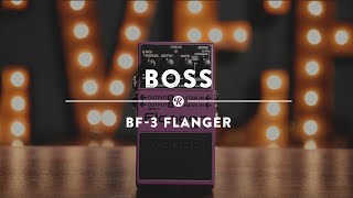 Boss BF3 Flanger  Reverb Demo Video [upl. by Syxela]