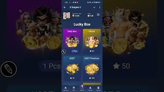 29 amp 30 September Daily Lucky box of X empire Daily Lucky box ampEarn unlimited coins Lucky box coin [upl. by Einafpets]