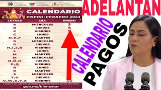 ♥️YA SALIO CALENDARIO PAGOS PENSIÓN BIENESTAR ADULTOS MAYORES 65 COBRA HOY AQUÍ 6000 Y 12000🛑 [upl. by Burdelle]