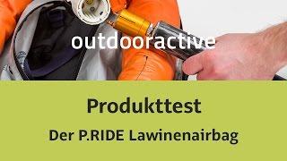 ABS im Test der PRIDE Lawinenairbag [upl. by Anoyi]