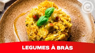 Legumes à Brás Receita Fácil e Nutritiva [upl. by Nnaitsirk]