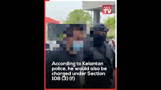 KLIA shooting suspect arrives at Kota Baru court to face multiple charges [upl. by Niroc]