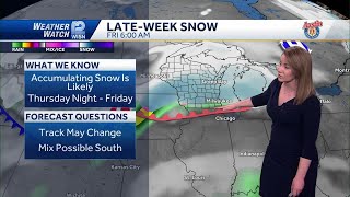 319 Southeast Wisconsin weather shift Snow and temperature drop ahead [upl. by Eirdua486]