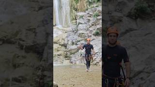 Cañón de la escondida en Iturbide Nuevo León México cañonismo canyon mexico adventure [upl. by Grimona]