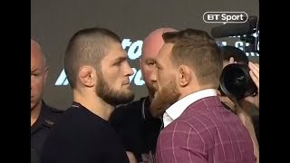 Full UFC 229 press conference Conor McGregor v Khabib Nurmagomedov [upl. by Mcarthur526]