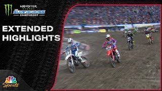 Supercross 2024 EXTENDED HIGHLIGHTS Round 11 in Seattle  32324  Motorsports on NBC [upl. by Airun]