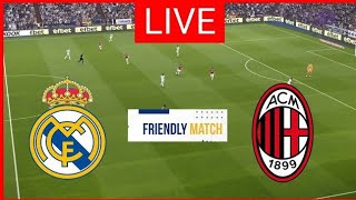 REAL MADRID VS MILAN AC EN VIVO UEFA CHAMPIONS LEAGUE 2024 DEPORTES GAMERS [upl. by Rattan]