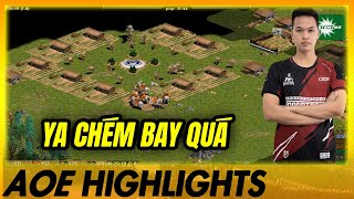 Chim Sẻ cầm CHÉM YAMATO  Điểm số CAO NHẤT BẢN ĐỒ  AoE Highlights aoe [upl. by Laram570]