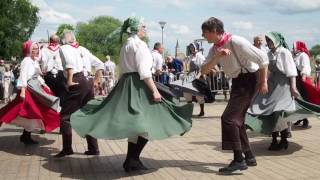 Volksdans tijdens Palingfestival 2017 [upl. by Pruchno]