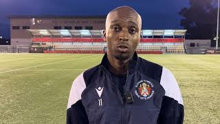 Slough Town 71 AFC Dunstable  John Ufuah interview  16 July 2024 [upl. by Camila]