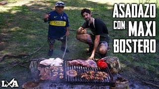 Asadazo con Maxi Bostero  Más Locos en el Asado [upl. by Moises]