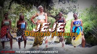 Diamond platnumz  JEJE official dance video [upl. by Sikes]