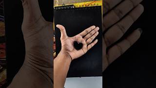 Trick art on hand real 3d hand drawing shorts art trending ytshorts illusion [upl. by Ecar]