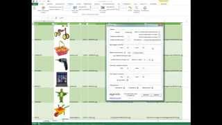 IMAGEXLS  Bilder nach Excel importieren  beliebig viele mit Sortierung und Filter [upl. by Idnahk123]