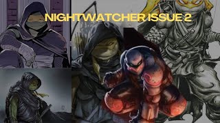 TMNT Nightwatcher issue 2 IDW [upl. by Nomyt]