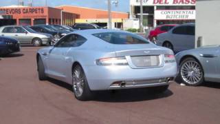 2010 Aston Martin DB9 Revving and Flat Out Acceleration [upl. by Spada389]