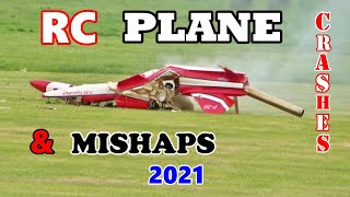 RC PLANE CRASHES amp MISHAPS COMPILATION  2  TBOBBORAP1  2021 [upl. by Innes]