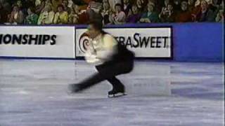 Brian Boitano 1988 US Nationals SP Les Patineurs [upl. by Venola]