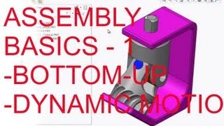 E5 CREO Parametric 20  Basic Assemblies 1 [upl. by Jesse]